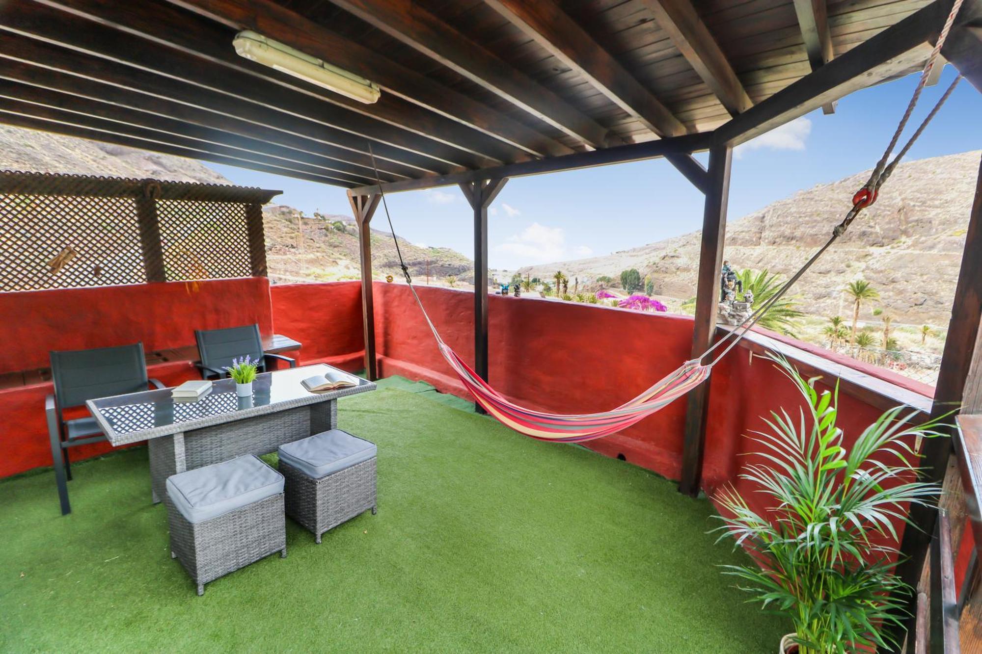 El Risco Double Bed Apart 2-Br Bagian luar foto